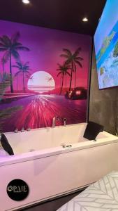 Appartements Opale spa Vice city room : photos des chambres