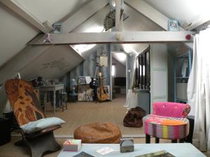 Chambre cooconing salon avec canape convertible