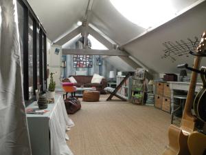 Chambre cooconing salon avec canape convertible