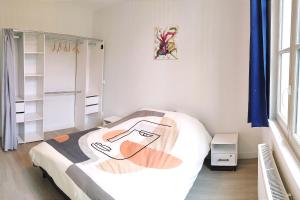 Maisons de vacances Welcome to HAPI-N B in the heart of Beauvais! : photos des chambres