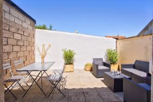 Maisons de vacances L-atypique, avec terrasse a 150M de la plage : photos des chambres