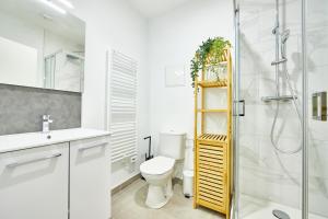 BE-3G - Joli 2 pièces tout équipé pour 1-2 pers au 3ème étage au centre de Mulhouse