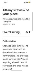 THE Clubhouse MASTERS GOLF THEMED 1 KING BED 1 BATH FURNISHED APARTMENT FULL SIZE KITCHEN FULL SIZE LEATHER PULL OUT SLEEPER SOFA IN LIVING ROOM & FULL SIZE LEATHER SOFA 1 GIG FIBER INTERNET DIRECTV PREMIUM PACKAGESPORTS & MOVIE CHANNELS & DVR