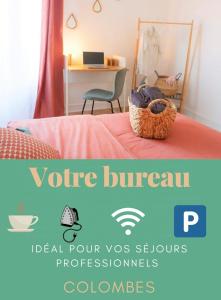 Appartement tout équipé Paris-Colombes- La défense