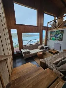 Pumillahue Lodge cabaña matrimonial - Чепу