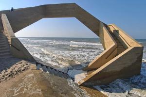 Ferienhaus am Meer, nahe Plopsaland