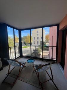 Appartements APPT CENTRAL - Loggia - CLIM - Parking : photos des chambres