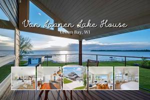 Van Laanen Lake House - Luxury Bayfront Home with Canoe & Lambeau Views