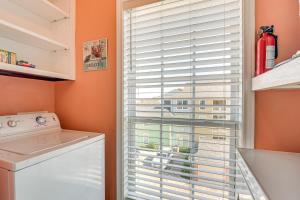 Steps to Beach Ocean-View Galveston Condo!