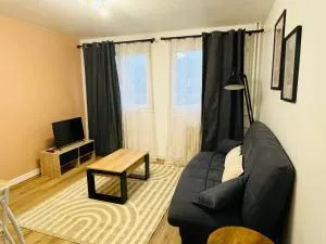 Centre ville T2 - Aurillac - Parking Gratuit - Proche de la gare - 1 chambre - 1 canapé lit - Prunet