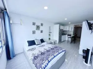 Hermoso Apartamento en 1BR Laguito - Frente a la playa - 巴鲁岛