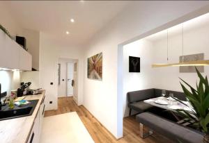 Soul-Apartment Balkon PrivatParkplatz 2 Boxspringbetten 55Zoll TV WLAN