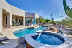 Stunning Cave Creek Home with Infinity Pool! - Carefree Heliport