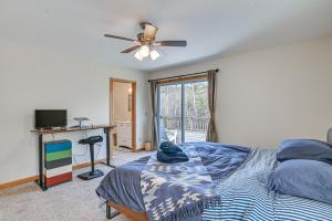 Mtn-View Home with Deck on 4 Acres in Windham