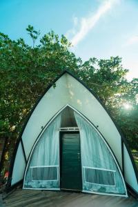 Tropical eglamping