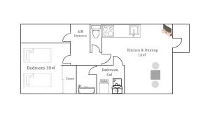 Countryside quiet local life for long stay 202