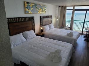 Lovely ocean-view condo right on the beach SC12