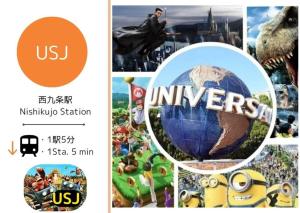 USJまで1駅5分 -401 Residential Hotel Alex - 西九条駅から徒歩4分の好立地