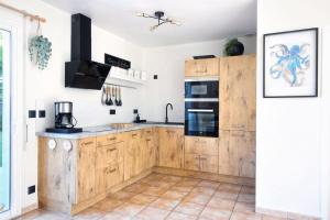 Maisons de vacances Le Poulpe Bleu - Maison 6p avec jardin : photos des chambres