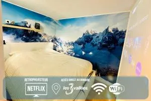 Les 3 Vallées, Appartement Montagnard avec Spa et Piscine - 奥雷勒