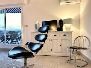 Riviera rooftop - front de mer avec terrasse dans le centre