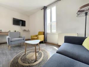 La Gare: 50m2, 4 Prs, 2 Ch - Proximité cité gastro