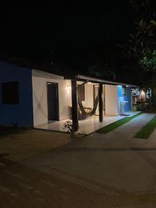 Casa com pátio individual