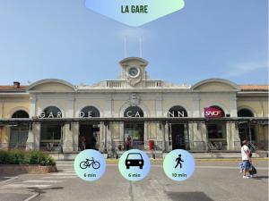 Maisons de vacances Grande Maison Simone-Climatisation-Parking-Terrain : photos des chambres
