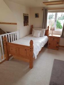 The old hayloft on 22 acre country smallholding