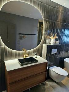 Egen del av modern villa i Kåge