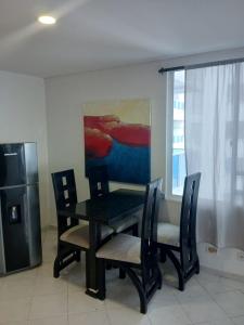 1C-AL2J APARTAMENTO DE 1 ALCOBA CERCA AL MAR CON AIRE ACONDICIONADO PISCINA Y WIFi