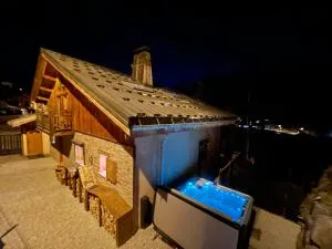 Le Tout Schuss Chalet, SPA Privé, piste de ski à 100m - Mizoën