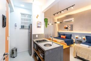 Estúdio com Banheira a 200m da Praia | NSC 836706