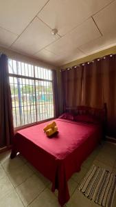 Blue House with Pool and Air-Conditioning