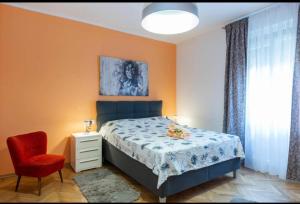 Apartment Punta with garage, balcony, garden and sea view 
