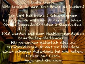 Ferienwohnung Loft Schwielowsee mit Sauna