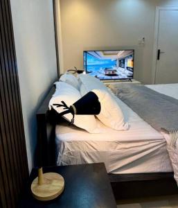 شقة من غرفتين نوم وتراس