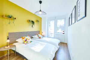 BE-1 - Joli 4 pièces tout équipé pour 1-6 pers 1er étage au centre de Mulhouse