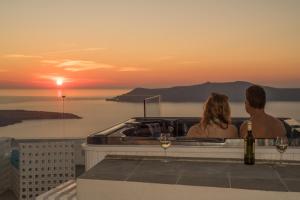 Sunset Hotel Santorini Greece