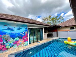 Sea breeze Pool villa in Ao-nang