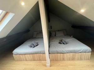Appartements Appartement moderne proche Paris : photos des chambres