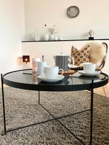 Apartment "Am Rheinorange" LOFTSTYLE, 75 Zoll TV, Netflix & Prime, Boxspringbett