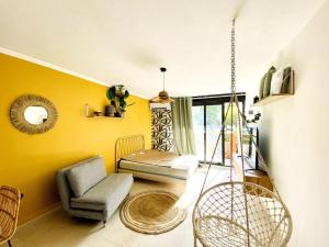 Appartements Studio Boho Clim Parking terrasse : photos des chambres