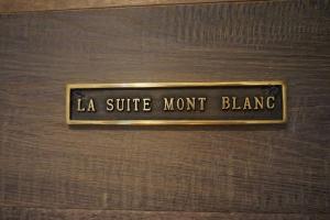 Appartement La Suite Mont-Blanc