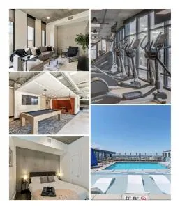 Rooftop Pool Hot Tub Gym King Bed Parking - McIntyre Building Condominium