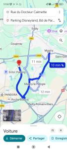 Maisons de vacances Homewood - entire property for 6 people - 4 adults maximum -In quite village 10 min from Disneyland Paris & TGV RER A : photos des chambres