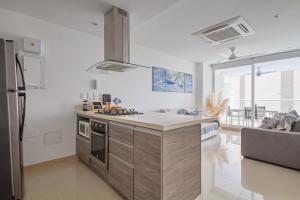 Descanso y playa, cómodo apartamento en Kuali, Santa Marta