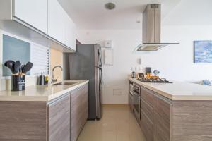 Descanso y playa, cómodo apartamento en Kuali, Santa Marta