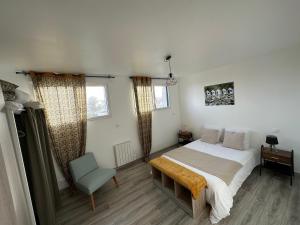 Appartements Barneville-Plage a 150m de la mer - grand hebergement cosy : photos des chambres