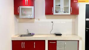 Warm and Homey 1BR at Cervino Village Casablanca Apartment By Travelio